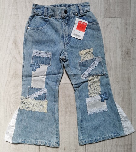 Jeans hose mit spitze - mit,