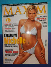 Maxim 10/2002 ,Michelle, Paulina Rubio, Christina Applegate