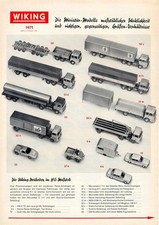 █► Katalog Ausland ohne Preise 1971 Wiking TOP !