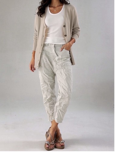 Damen hose casual baggy - , beige