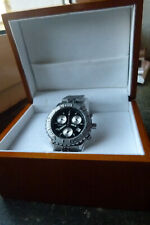 Herren Uhr "Jaques Richal" Chrono + Sport, 38cm mit neuem Metallarmband