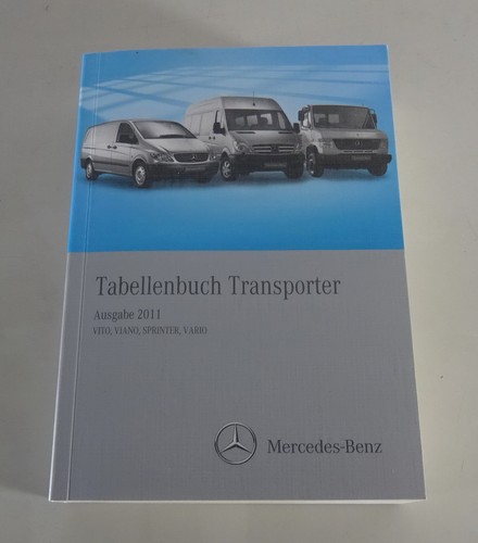 Tabellenbuch mercedes benz - mercedes,