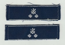 GST Rangschlaufen Dienstjacke Rang Oberinstrukteur Bezirk  weiß 2 Sterne