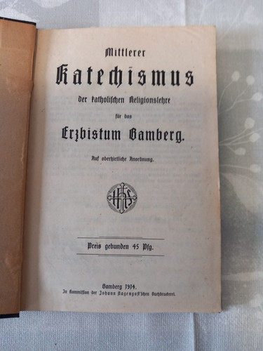 Bamberg 1914 katechismus der - 1914,