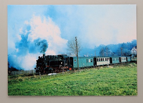 Postkarte dampflok 99 - dampflok,