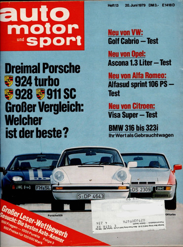 Auto motor sport heft - auto, 13
