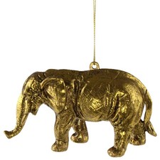Hänger Elefant gold