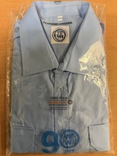 Pilot Herrenhemd Langarm Blau