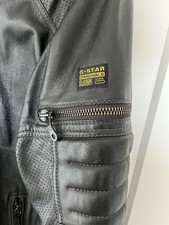G-Star MFD Leather JKT Jacket Gr. L / Super Zustand! Lederjacke / Biker