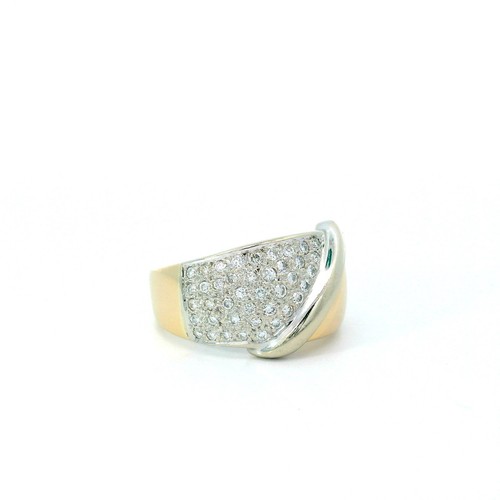 Damenring brillant pave - damenring,