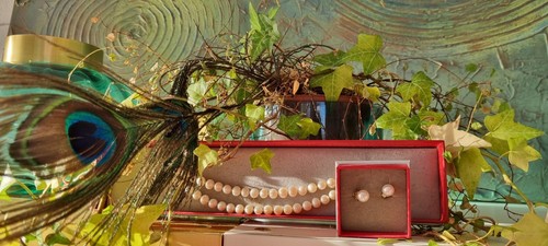 Perlen schmuck set von - set,