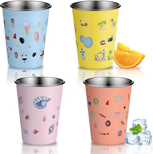 Edelstahl kinderbecher 350ml - edelstahl,