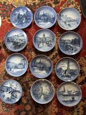 Wandteller Hamburg Royal Copenhagen Denmark Porzellan Teller Wandteller