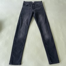 H&M Jeans Slim Schwarz Gr. 36