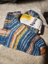 Socke Handgestrickt mit Regia