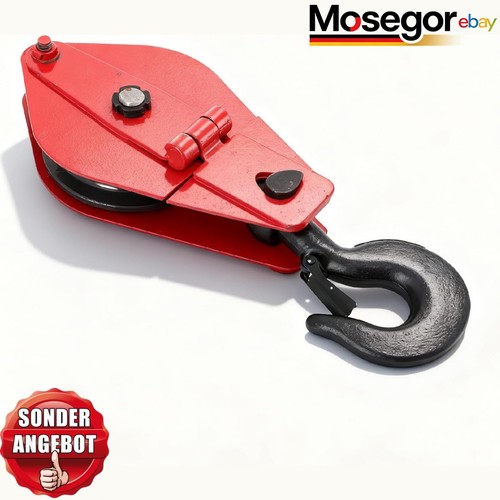 Doppelt umlenkrolle mit haken - doppelt,