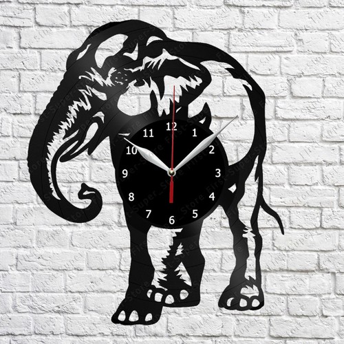 Elephant vinyl record wall - record,