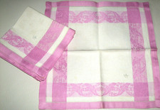 6 antike feine Leinen