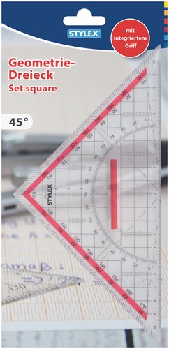 Geodreieck mit griff - geodreieck,