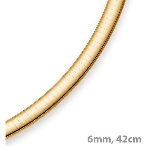 6mm halsreif omegareif - 6mm,