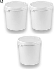 3 x 30 Liter Eimer mit Deckel