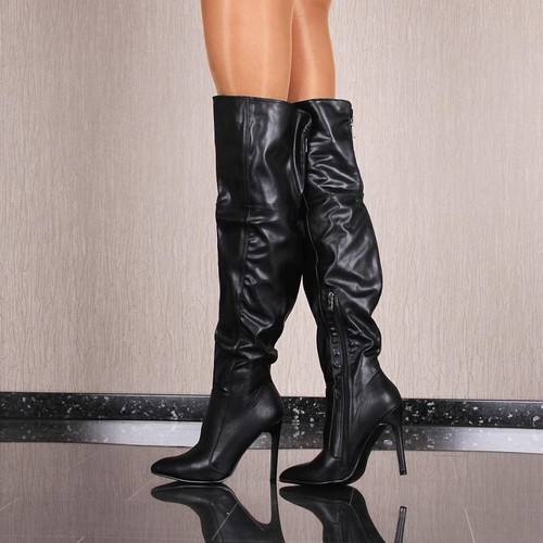 Sexy damen overknee stiefel - damen,