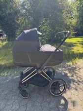 Cybex E-Priam Platinum Kinderwagen in Rosegold