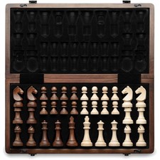 Schach Set, Holz, Magnetisch