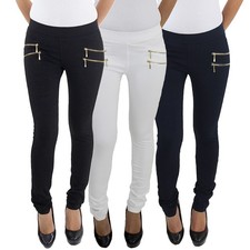 Damen Legging Leggins Jeggins