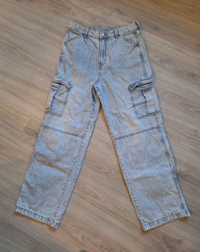 Wide leg jeanshose damen - h&m,