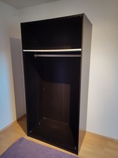 IKEA Pax Korpus - Dunkelbraun - 201x100x58cm - Kleiderstange