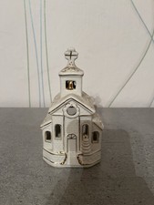 Handgemachte Kirchen-Keramik-Kerze