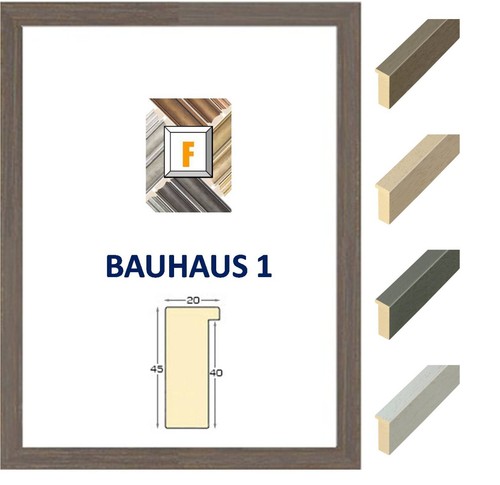 Bilderrahmenleiste bauhaus - bilderrahmenleiste,