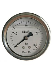 Manometer mit Glycerin Ø63