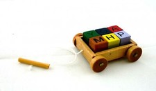 Melody Jane Puppenhaus Ziehwagen & Blöcke Spielzeugladen Kinderzimmer Zubehör