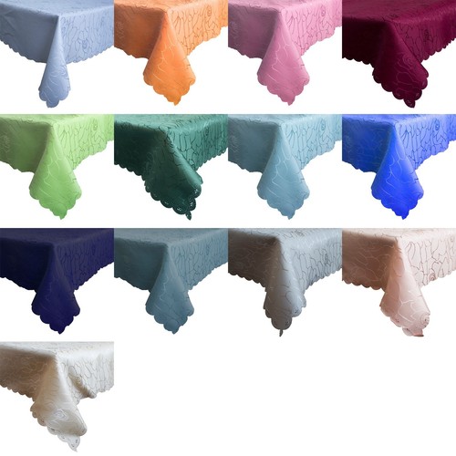 Damast tischdecke 80x80cm - damast,