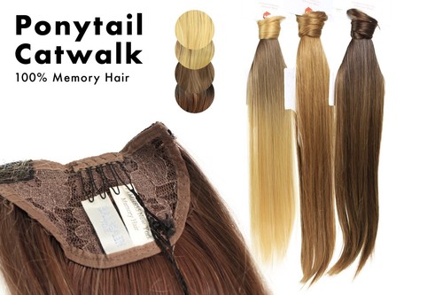 Catwalk ponytail 100 memory - ponytail, 100%