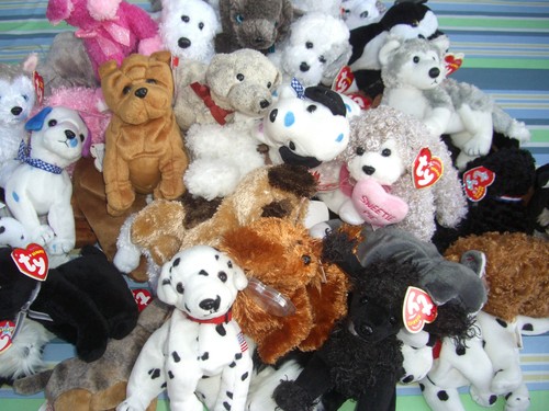 Beanie 1 stoffhund - ,
