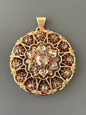 ANTIKER ANHÄNGER MIT 1,30 ct