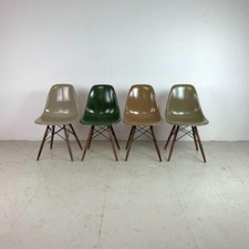 VINTAGE EAMES DSW CHAIRS
