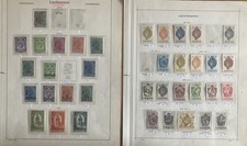 Liechtenstein altes Album, 2 Seiten