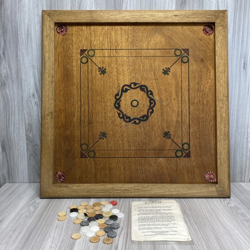 Vintage holz carrom brettspiel - carrom,