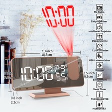 Projektion Wecker USB