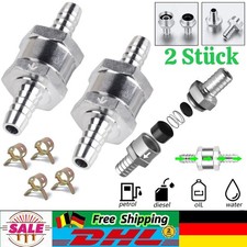 2 Stk 8mm Aluminium One Wege