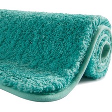 Türkiser Badematten-Set -