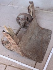 sack karre guss eisen metall schrott teil gb oberle villingen vintage mühle deko