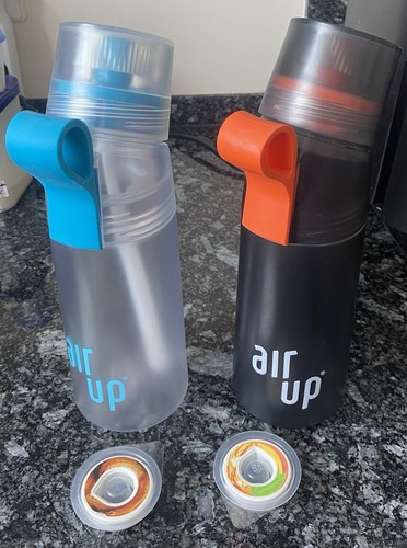 Trinkflasche air twist - 2x, up
