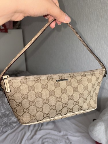 Gucci canvas schultertasche - canvas,