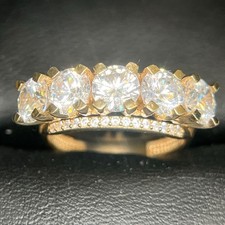 Damen Goldring 14K