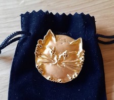 Jean Cocteau " Katze "Brosche